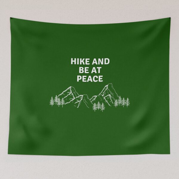 Item preview, Hike and Be at Peace designed and sold by AdventurePrints.