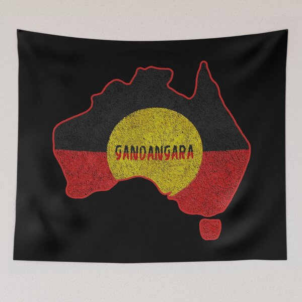 Item preview, Aboriginal Map Gandangara designed and sold by GuessDesigns.