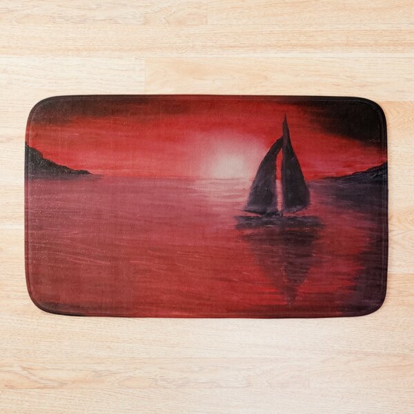 Item preview, Red Sea oil painting by tabitha kremesec designed and sold by Tabitha Kremesec.