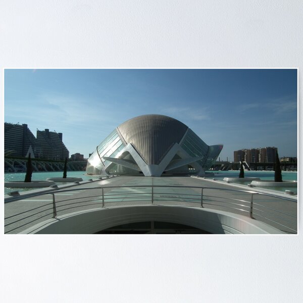 Valencia Hemisfèric 3D IMAX Print Poster