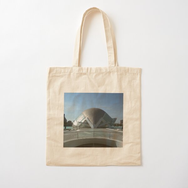 Valencia Hemisfèric 3D IMAX Print Cotton Tote Bag