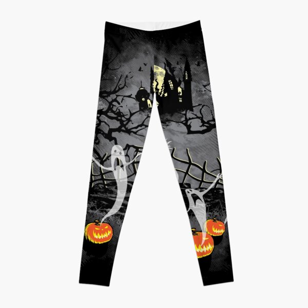 Haunted Halloween Leggings