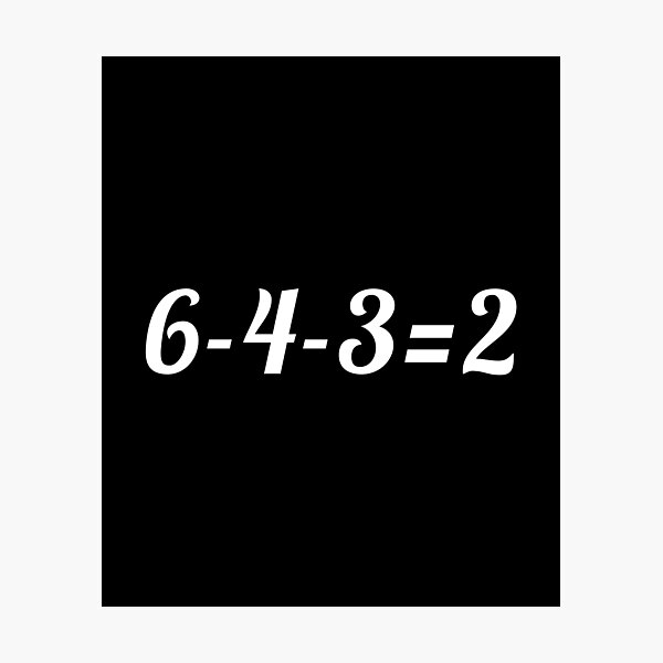 Item preview,  6-4-3 Double Play Equation designed and sold by T-shirt For You.