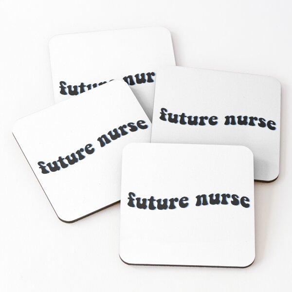 Item preview, aesthetic future nurse with blue drop shadow designed and sold by STAR10008.