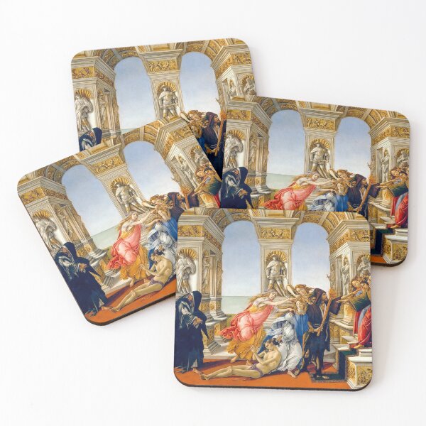 Item preview, Calumny of Apelles, 1494–95, with "Truth" at left.  designed and sold by George Arakelov.