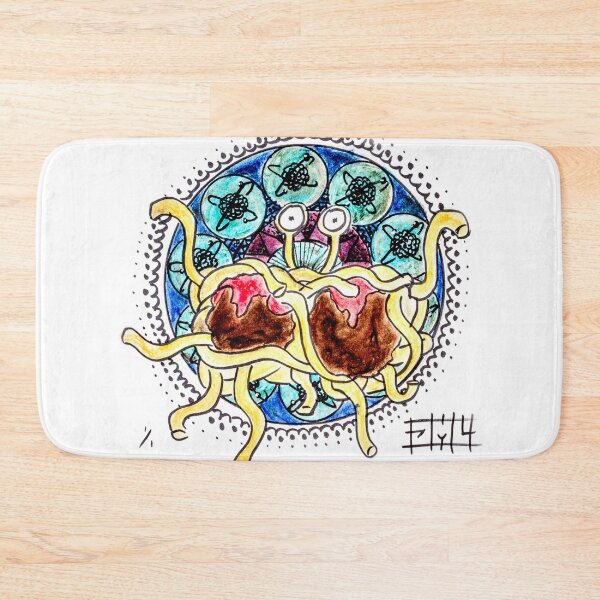 Item preview, Flying Spaghetti Monster  | A Mandala with the FSM designed and sold by Jacob la Cour.