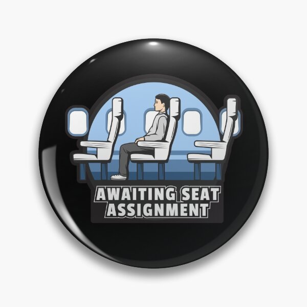 Item preview, Copy of Awaiting Seat Assignment Frequent Flyer Non Rev designed and sold by Njkfla.