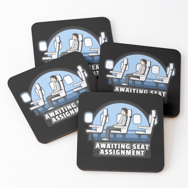 Item preview, Copy of Awaiting Seat Assignment Frequent Flyer Non Rev designed and sold by Njkfla.