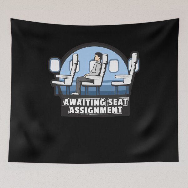 Item preview, Copy of Awaiting Seat Assignment Frequent Flyer Non Rev designed and sold by Njkfla.