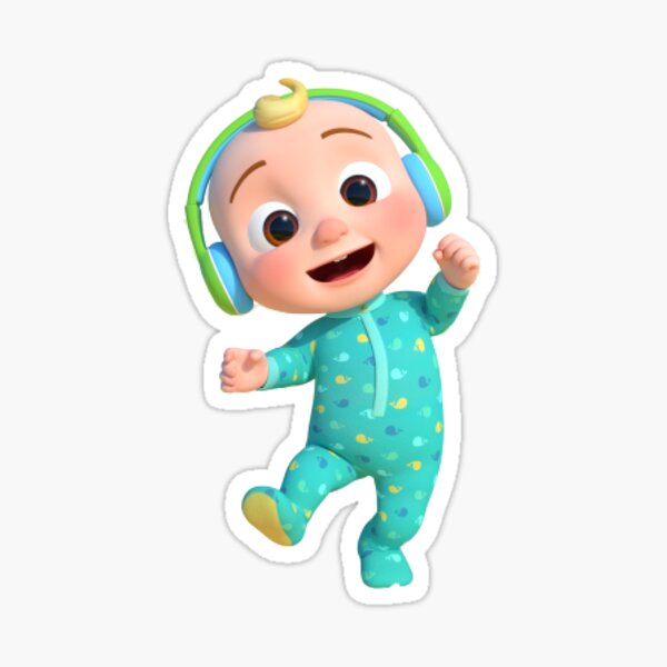 Download "Cocomelon - Musical JJ Sticker, Face mask" Sticker by ...