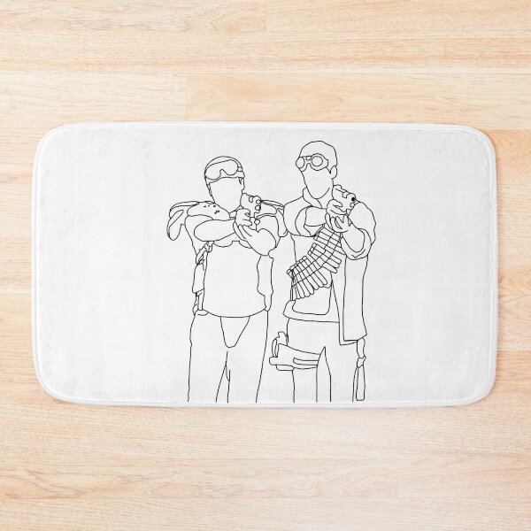 Item preview, Troy and Abed Playing Paintball (In the toon of Troy and Abed in the morning) designed and sold by Antoni H.