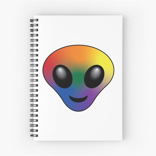 Item preview, Rainbow Alien Head designed and sold by KeeksDesigns.
