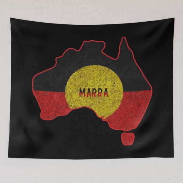 Item preview, Aboriginal Map Marra designed and sold by GuessDesigns.