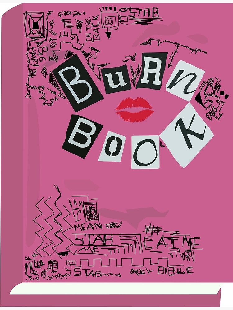 Disover Mean Girls - Burn Book Premium Matte Vertical Poster