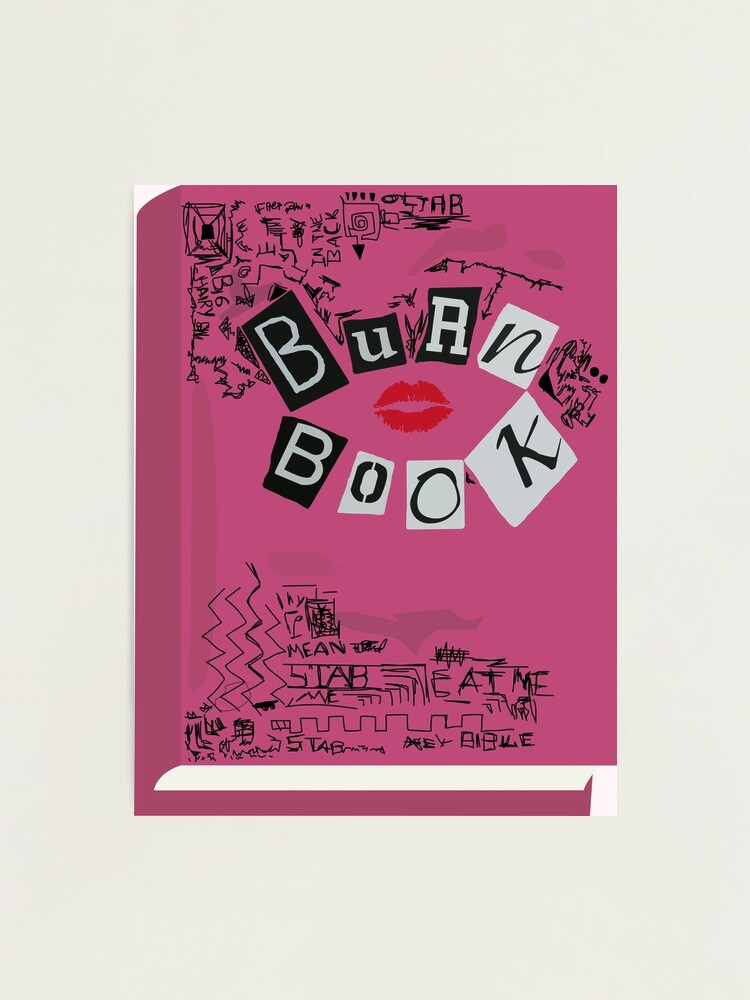 Burn Book - Blank Sketchbook (Inspired by Mean Girls) - Geekify Inc