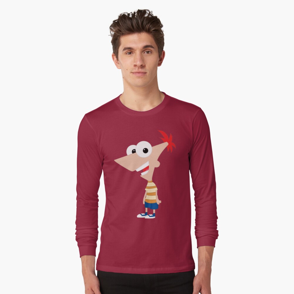 Phineas and ferb w outlines Classic T-Shirt