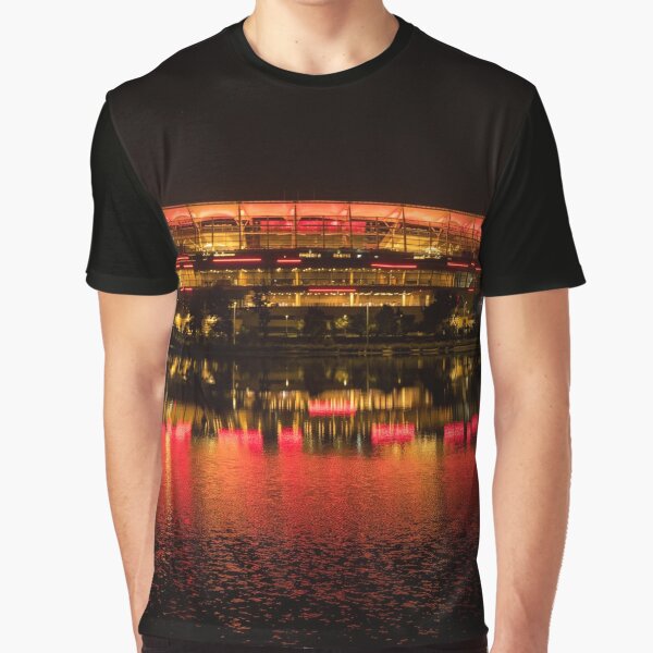 Municipal Stadium - Brown/Orange - Unisex Crew T-Shirt