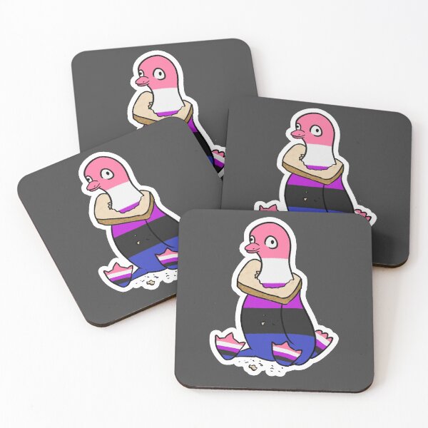 Item preview, Genderfluid Pride Duck designed and sold by AtlasArts1.