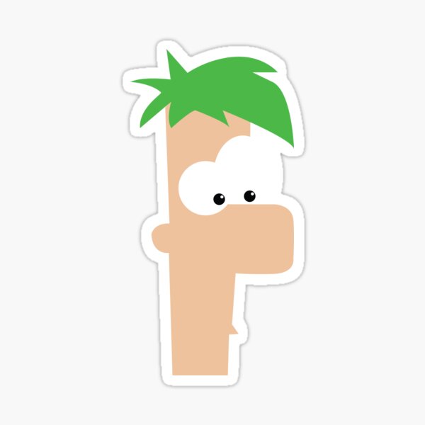 Vista previa del artículo con la obra «Ferb», diseñado y vendido por BazingaYeeet.