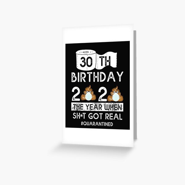  AUDIOWAVE PRINTING Funny 30 Year Old Birthday Card, Funny Meme  Card, Friday Inspired Card, 30th Birthday Greeting Card, Birthday Gift