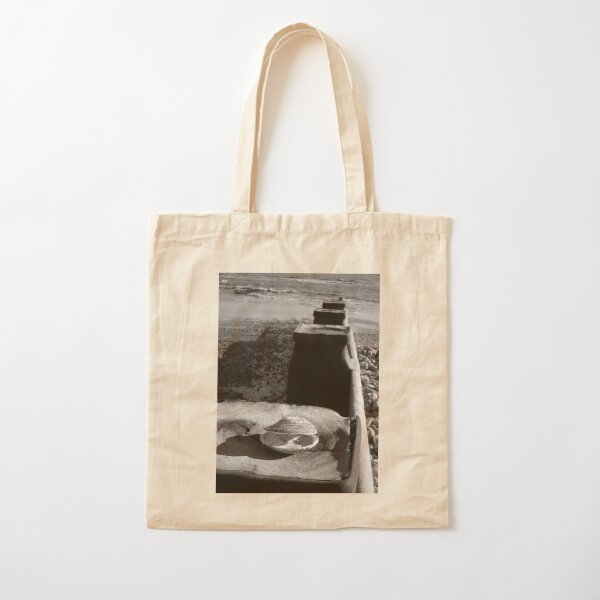Bexhill, Empty Shell Cotton Tote Bag