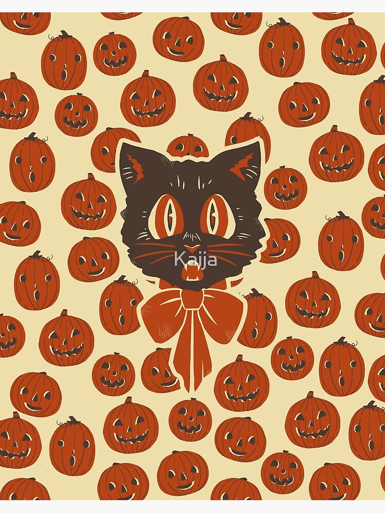 Scaredy Cat Sticker for Sale by Kaija