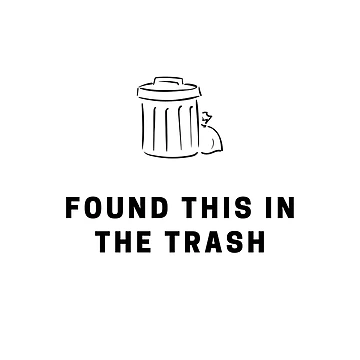 Artwork thumbnail, Found This In Trash by somebasic