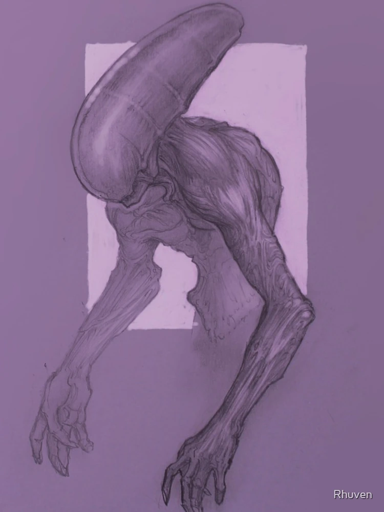Thumbnail 4 of 4, iPhone Case, Alien designed and sold by Rhuven.