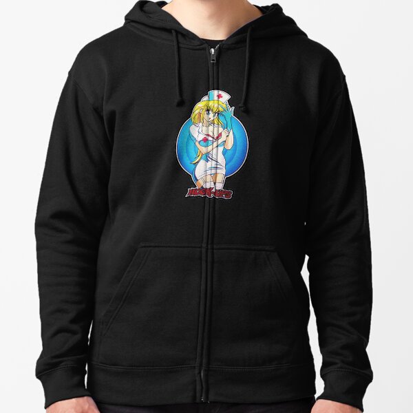THE ANIME HOOK UPS NURSE JAPANESE SHIRT Zipped Hoodie