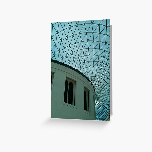 British Museum, Glass Roof Greeting Card