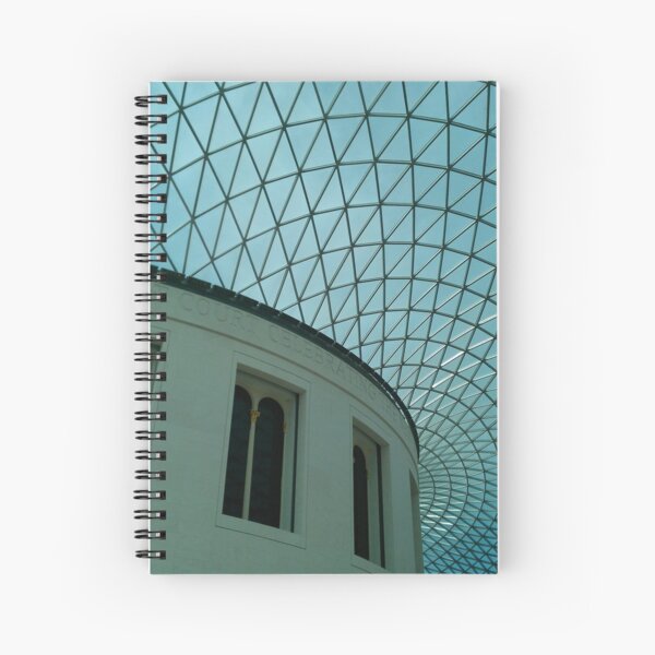 British Museum, Glass Roof Spiral Notebook