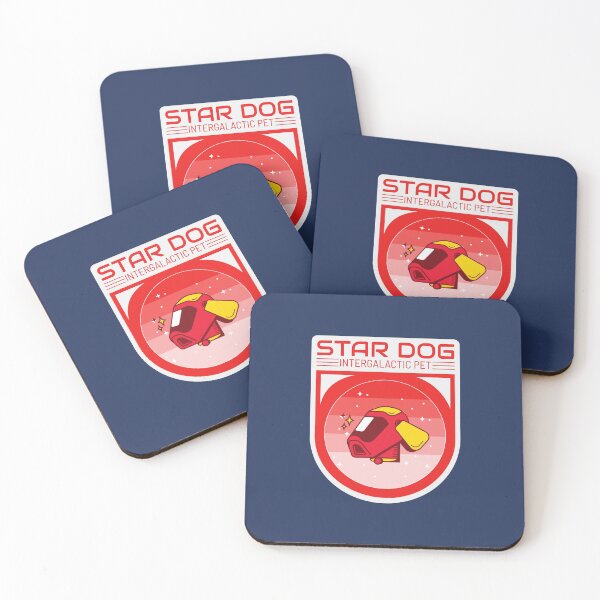 Item preview, Star Dog the Intergalactic Pet Funny Illustration  designed and sold by d1mology.