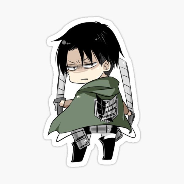 Attack on titan Livai Mignion Sticker
