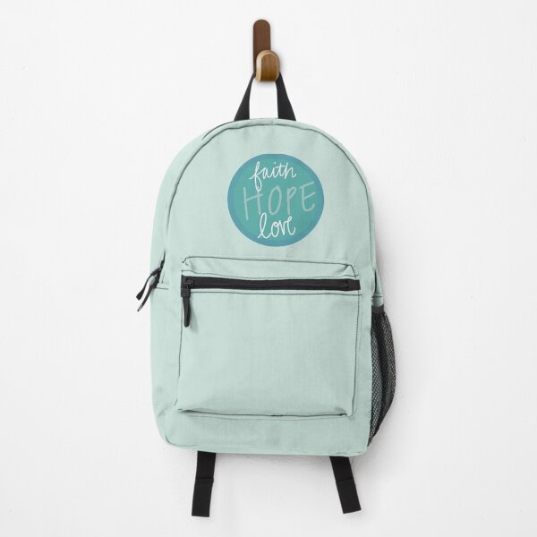 Item preview, Faith Hope Love Teal designed and sold by faithprints.