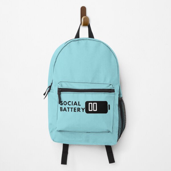Item preview, Low On Social Battery designed and sold by CreativeText.