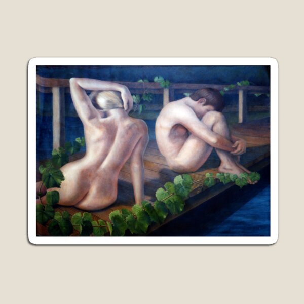 Alone by Avril Thomas Magnet