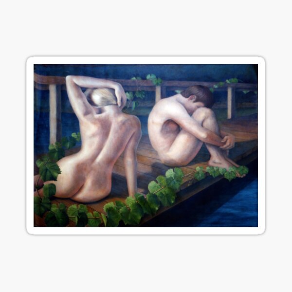 Item preview, Alone - Oil painting by Avril Thomas - South Australian Artist designed and sold by AvrilThomasart.