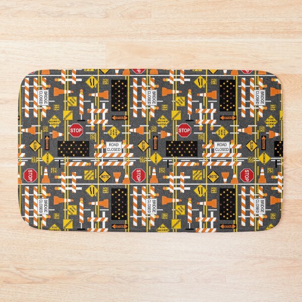 Item preview, Road Construction Signs   designed and sold by WickedRefined - Nicole Demereckis.