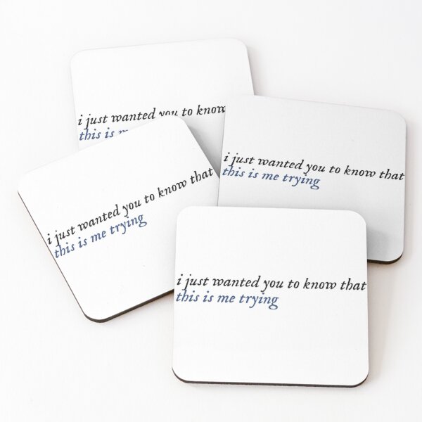 Taylor Swift Sticker Coasters (Set of 4) for Sale by abbierumble