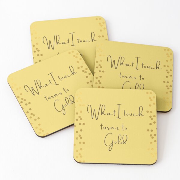 Item preview, Powerful quote prosperity and rich life gold designed and sold by Adri Graterol.