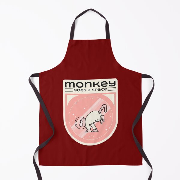 Item preview, Monkey goes to Space Funny Illustration designed and sold by d1mology.