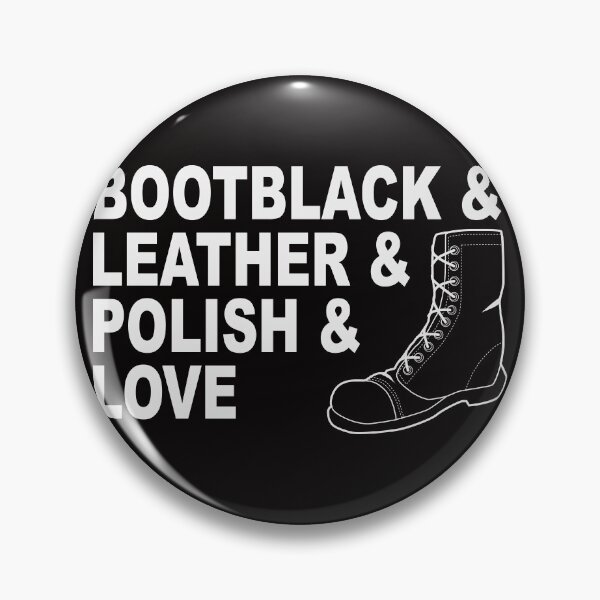 Item preview, Bootblack And (Leather Care Design) designed and sold by adrenalize.
