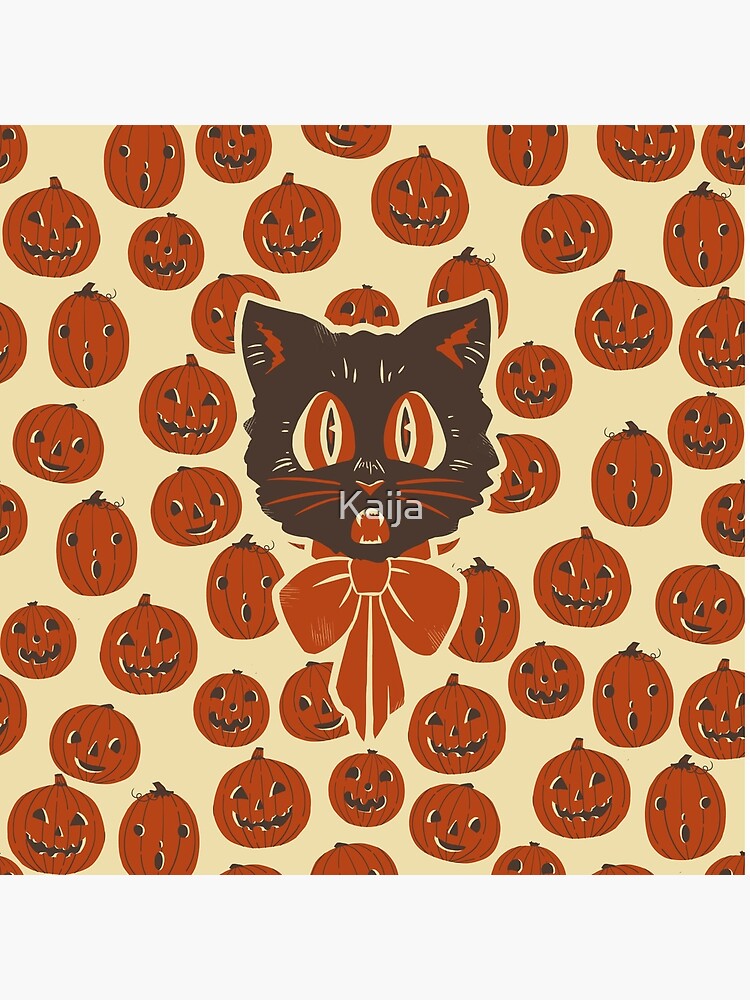 Scaredy Cat Sticker for Sale by Kaija