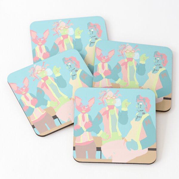 Item preview, Pastel Monster Girl Gang designed and sold by sarahtheluna.