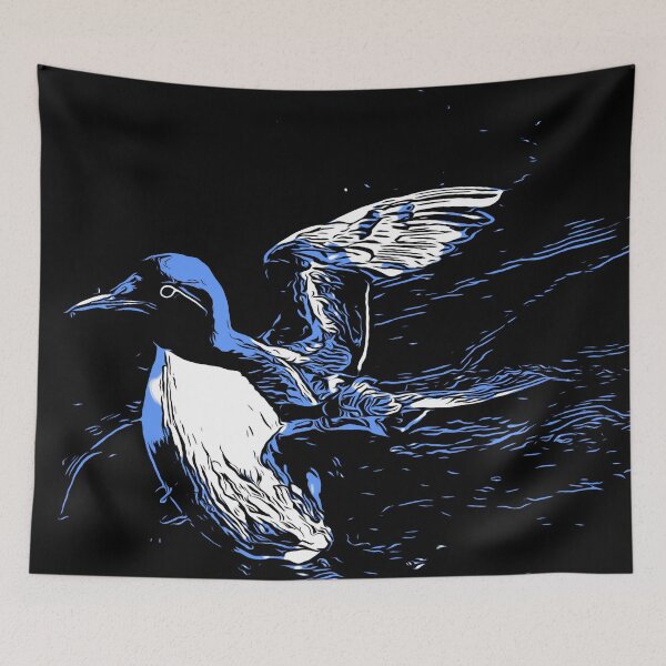 Item preview, Blue Bridled guillemot 8 designed and sold by Alan Mackinnon.