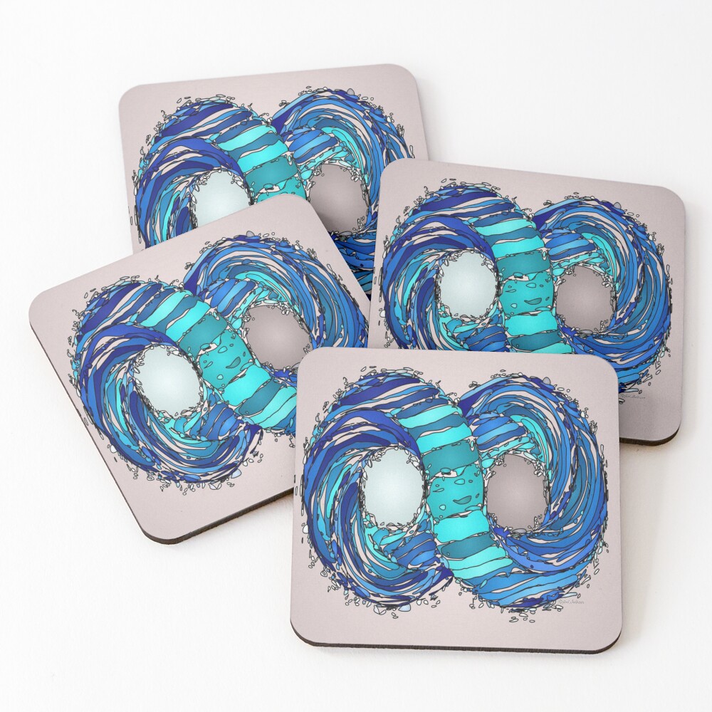 Item preview, Coasters (Set of 4) designed and sold by RafaelSalazar.