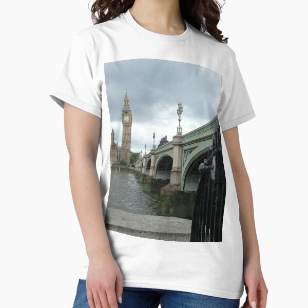 Big Ben across the Thames Classic T-Shirt