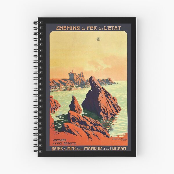 Aperçu de l'œuvre Etat Manche poster retro créée et vendue par CorasPosters.
