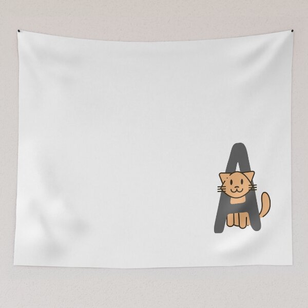 Item preview, Personalized Cat Initial A designed and sold by TheFamilyVan.