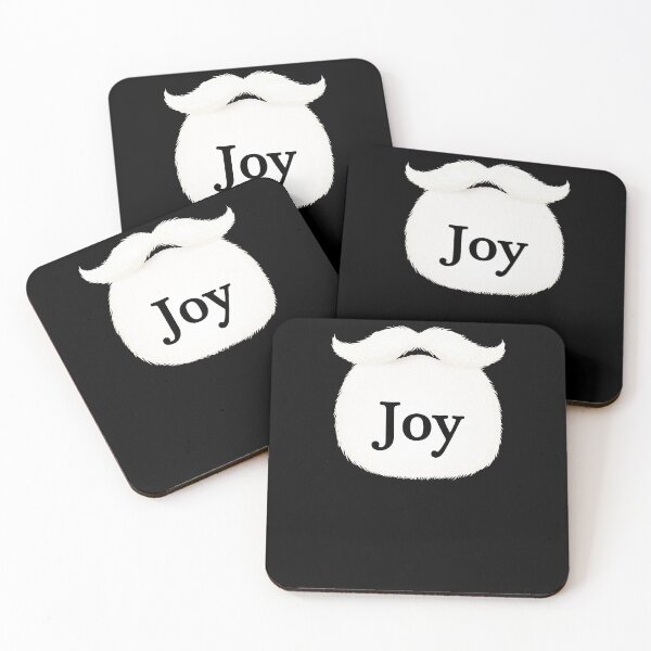 Item preview, Santa Claus Beard Joy Text Christmas Xmas Graphic designed and sold by SpookshowDesign.